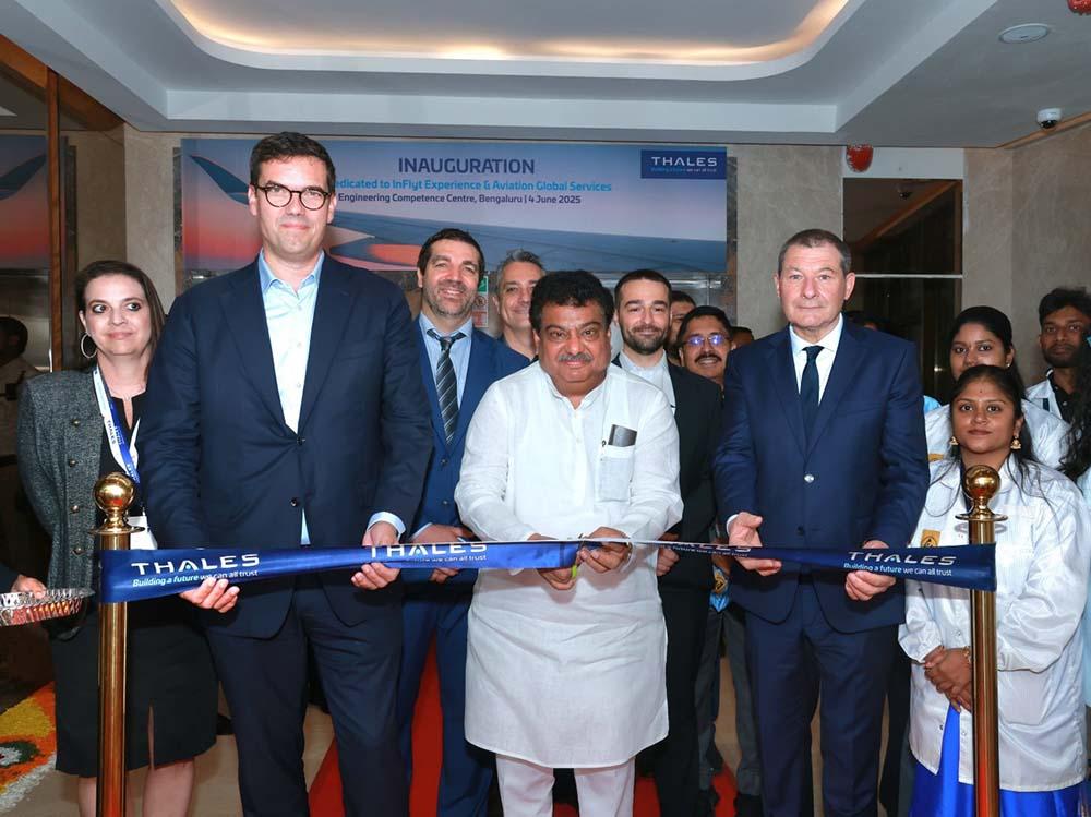 Thales inflight entertainment and services lab inauguration ceremony